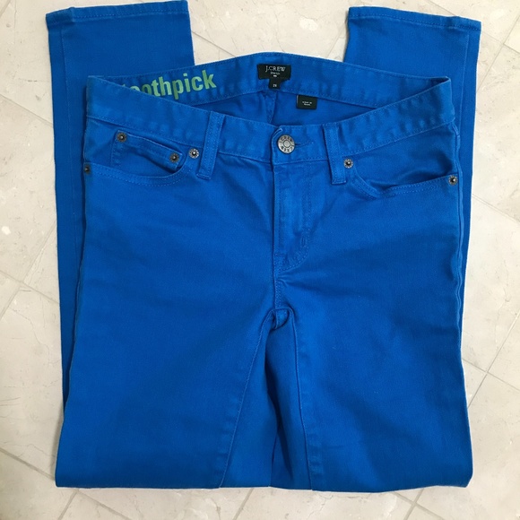 J Crew StretchToothpick Mid Rise Skinny Ankle - 26 - Picture 4 of 6